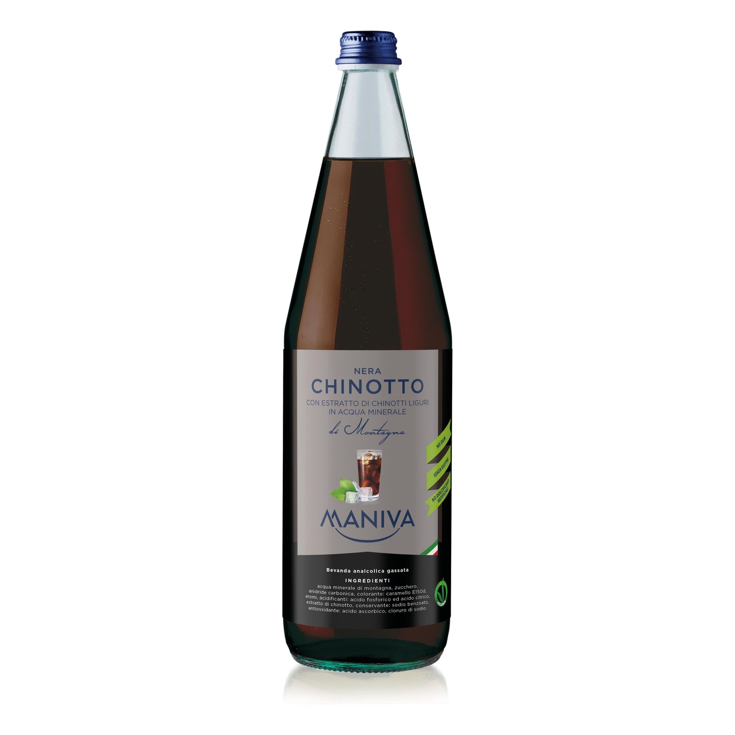 MANIVA Mineral Water Nera Chinotto 1L