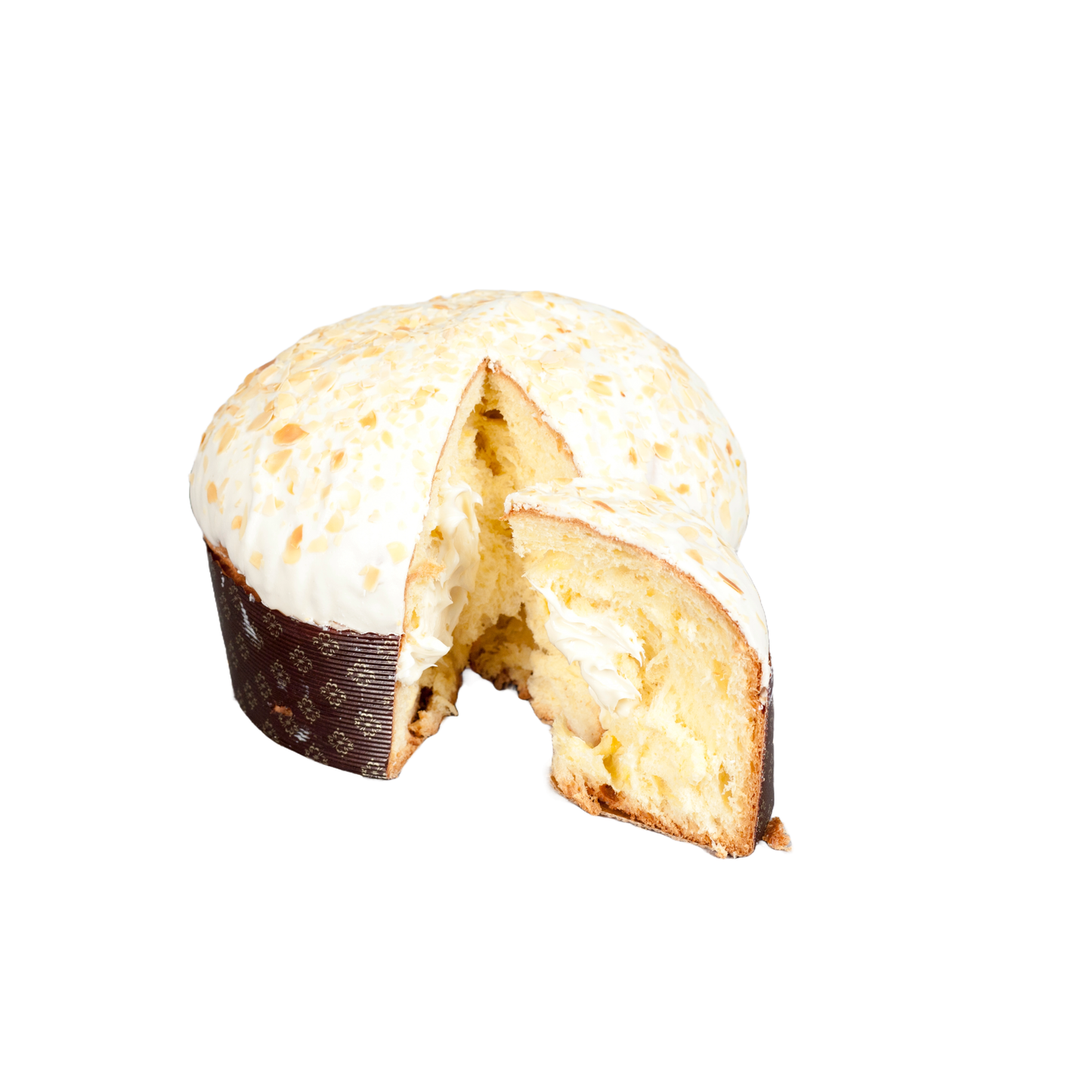 Bongiovanni -PANETTONE CREMA DI MANDORLA E FETTA