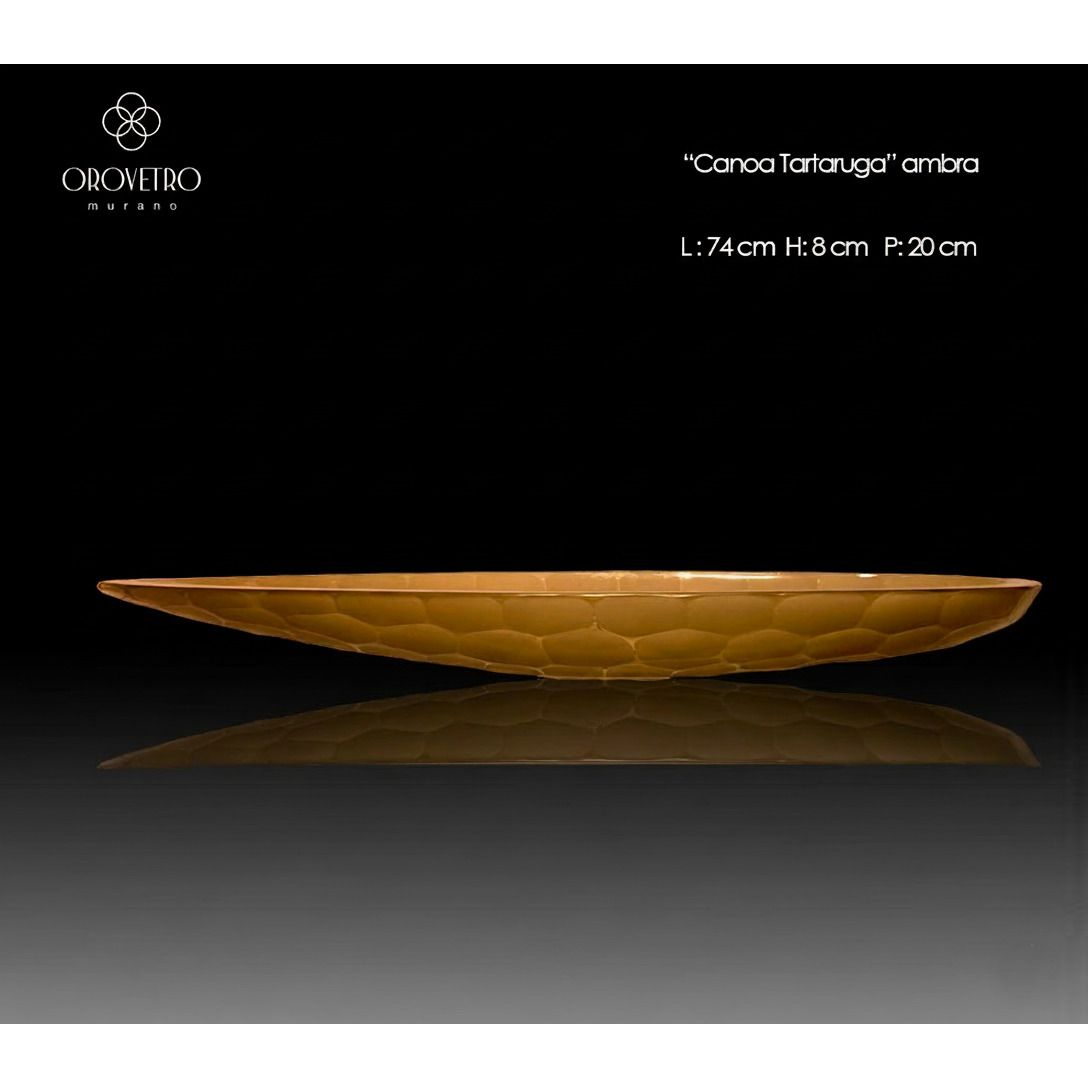 Orovetro Murano 'Butterfly' Decorative Glass Centre Piece
