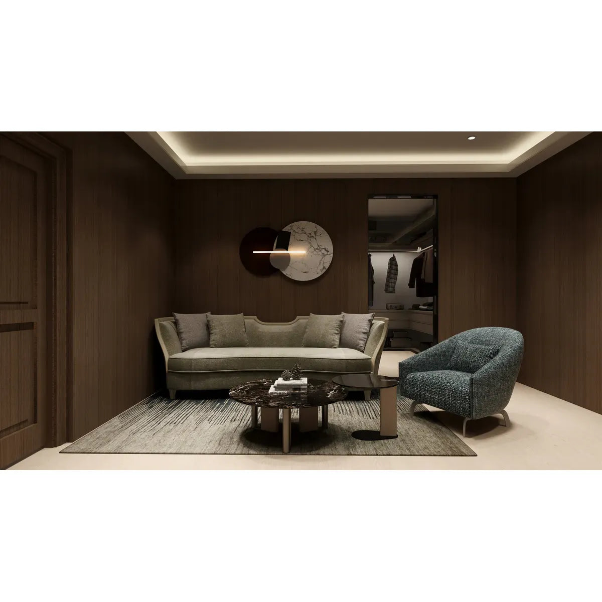 Agate Gray Coffee Table Set