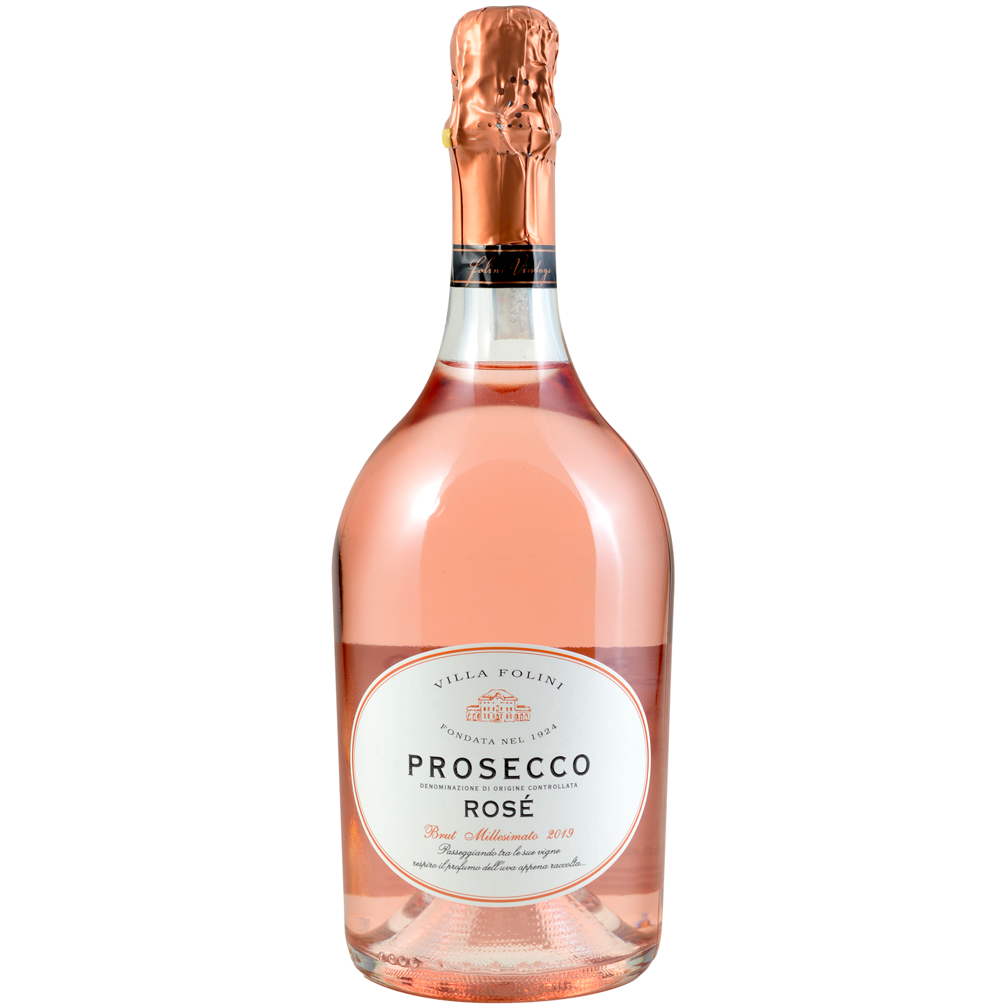 Villa Folini Prosecco DOC Rosé Brut Millesimato 2024