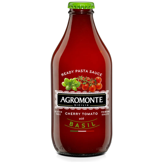 Agromonte Cherry Tomato With Basil Sauce 330g - Wholesale