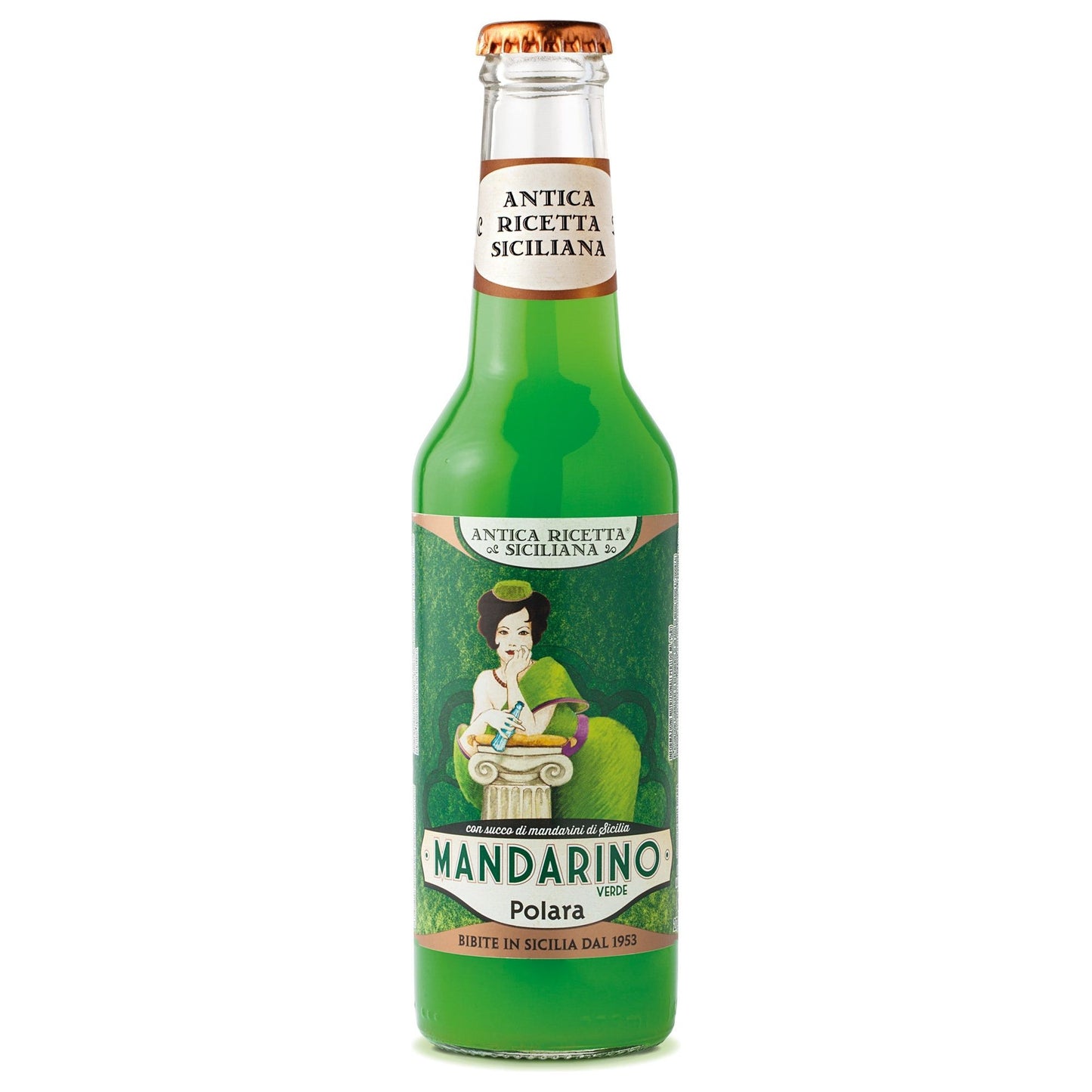 Polara Soft Drink Mandarino Verde 275mL